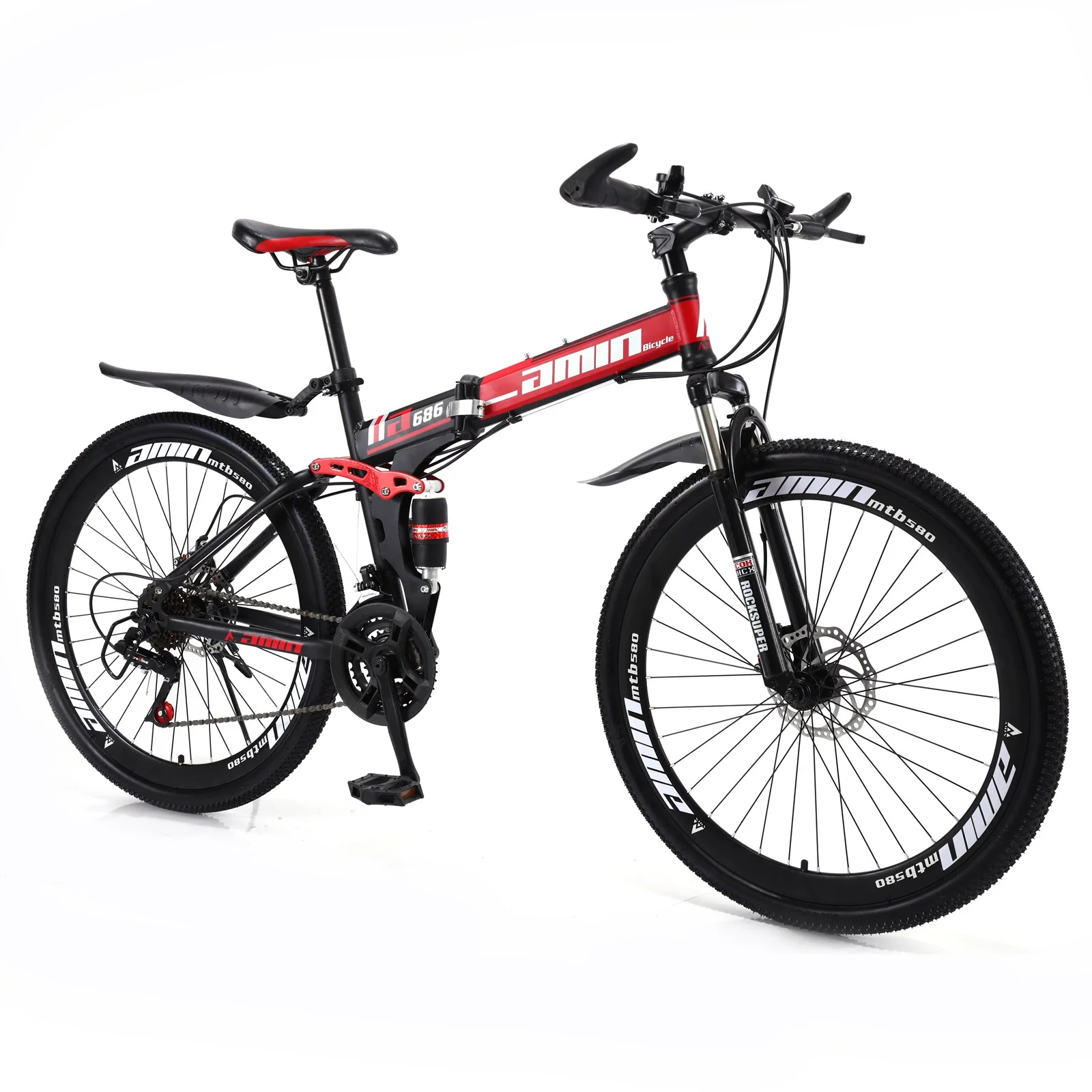 Mad Hornets Amin Men Women 26-Inch Mountain Bikes