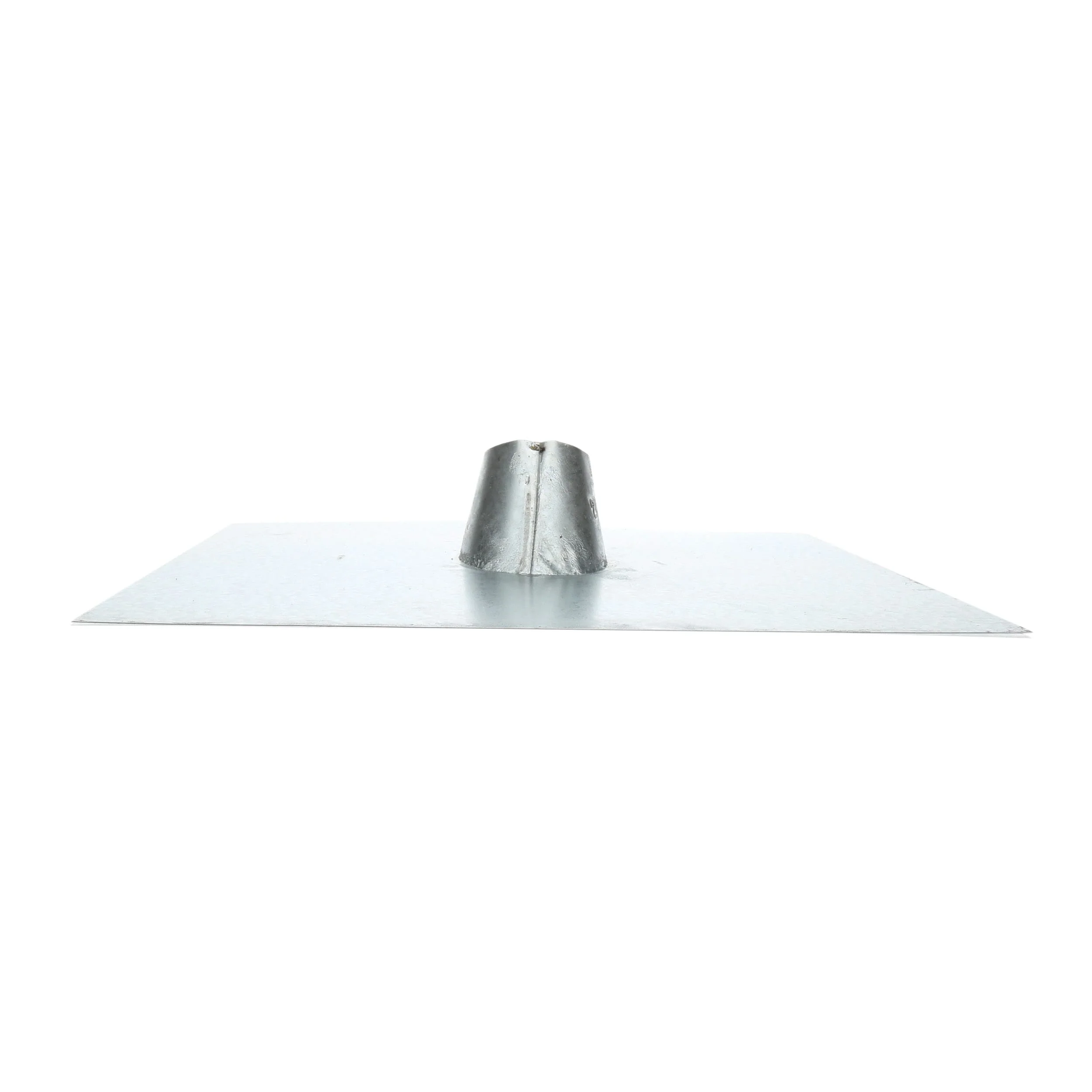 Galvanized Plumber’s Roof Pipe Flashing, 1-1/2 in (Mill Finish)