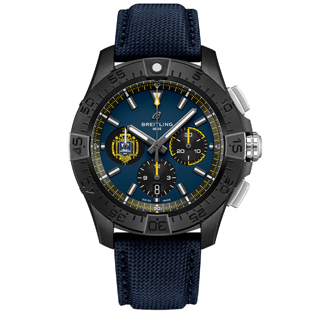 [Super Clone]Avenger B01 Chronograph 44 Night Mission US Naval Academy SB01474A1C1X1