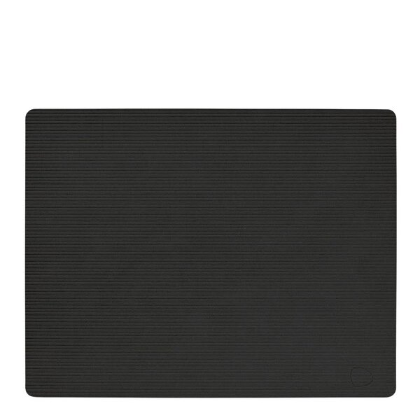 Square Corduroy spisebrikke 35x45 cm Black Ink