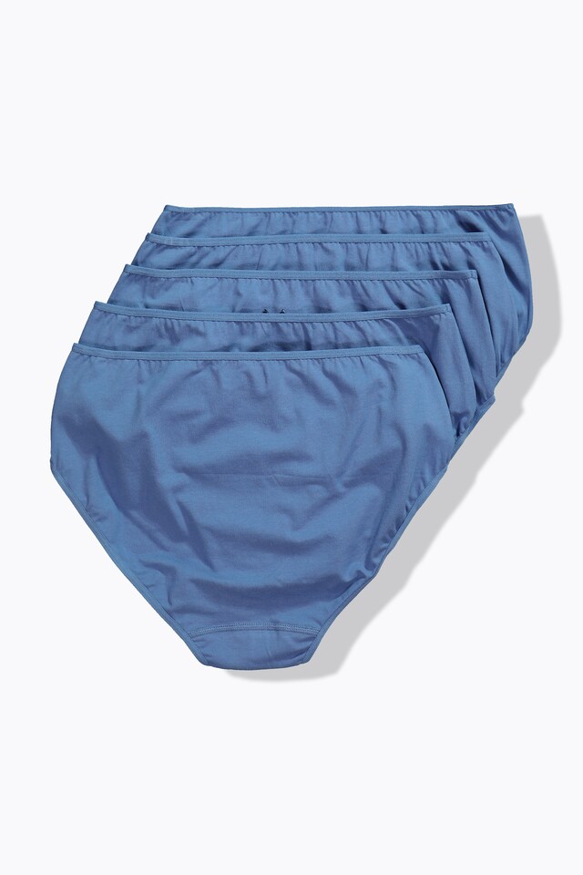 5 Pack of Stretch Cotton Panties - Solid