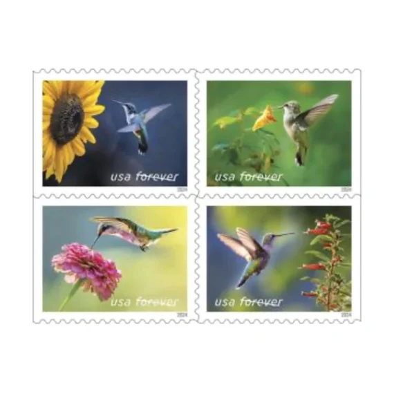 2024 Garden Delights Forever Postage Stamps Booklet First-Class Postage