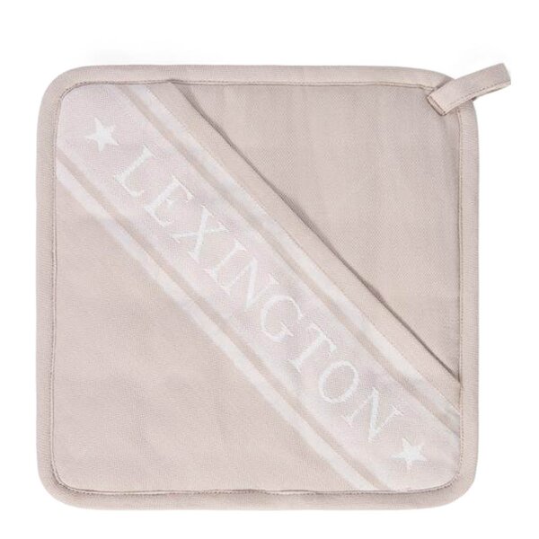 Icons gryteholder stjerne 25x25 cm beige/hvit