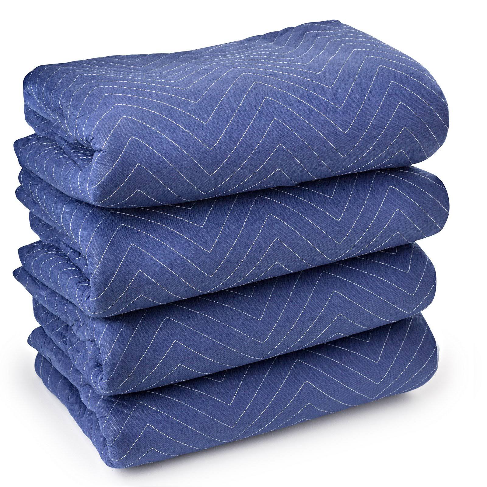 Sure-Max 4 Moving Blankets Furniture Pads - Deluxe Pro - 80