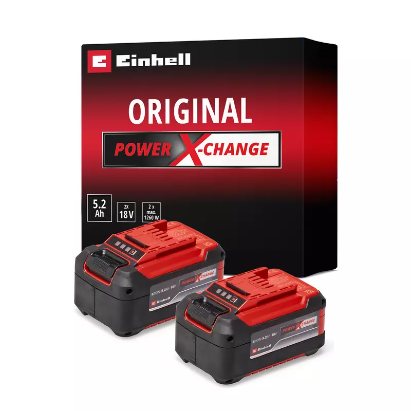Batterie 2 x 18 V 5,2 Ah PXC - Pack de deux