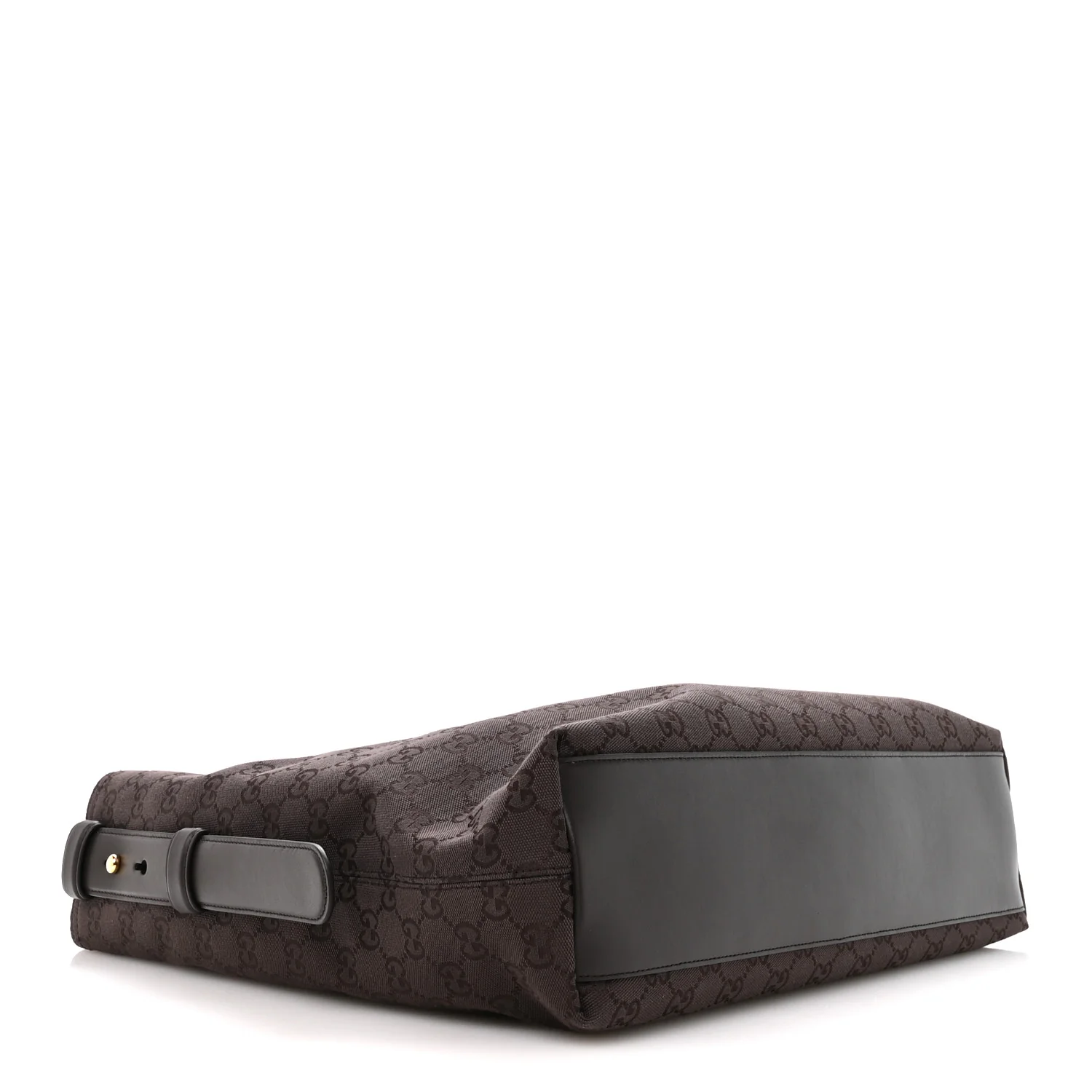 GG Supreme Monogram Large Beatrix Tote Dark Brown