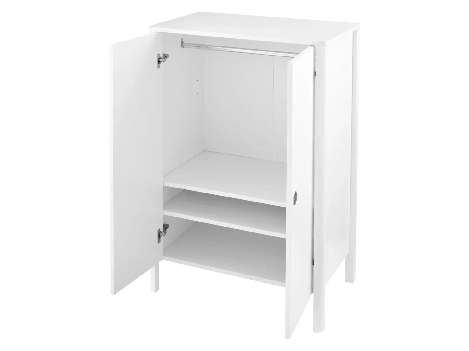 LIVARNO home Armoire enfant, 80 x 50 x 118 cm, blanche
