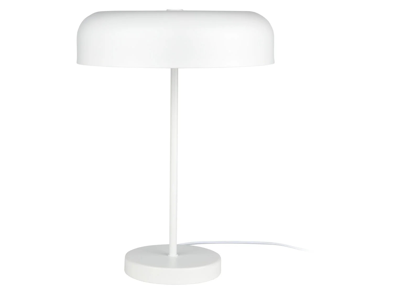LIVARNO home Lampe de table, 1 ou 2 ampoules, blanc mat