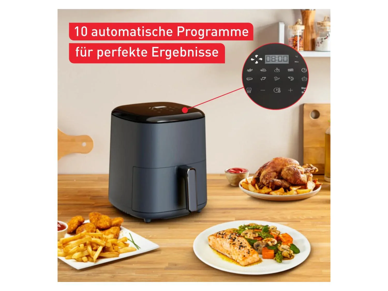 Tefal Friteuse  air chaud Easy Fry Max EY245B, 1500 W