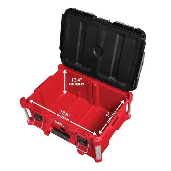 Milwaukee 48 - 22 - 8425 100 - Pound Capacity Polymer Packout Large Tool Box