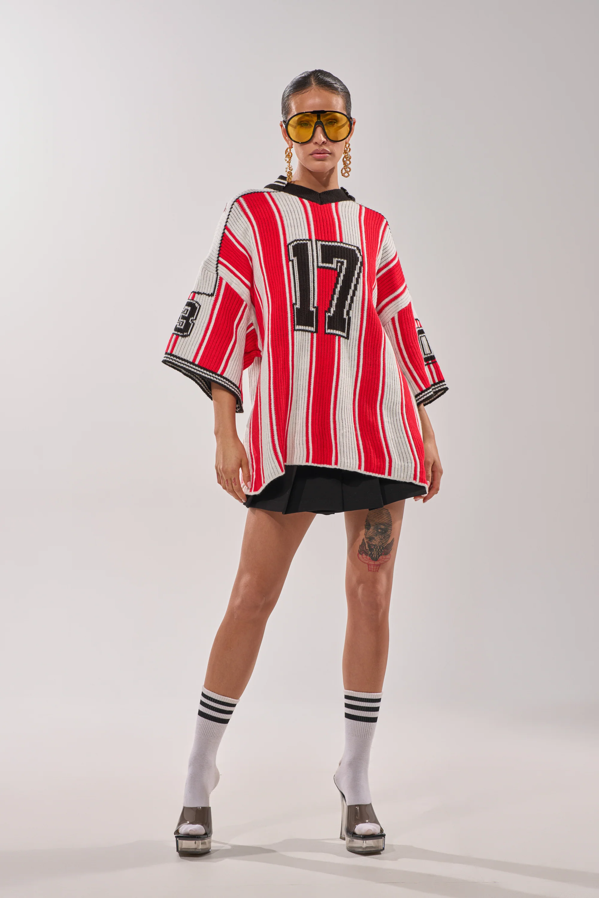 THROW SUM MO KNIT JERSEY TOP - Akira Store