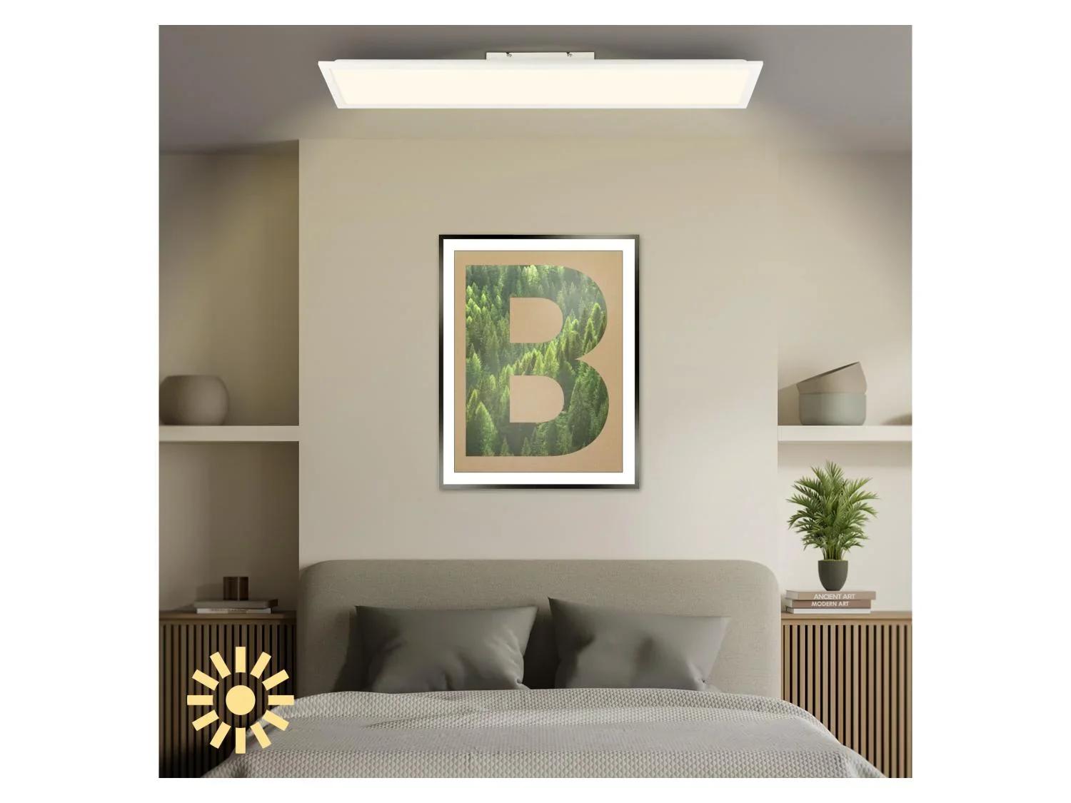 Briloner Panneau LED de plafond