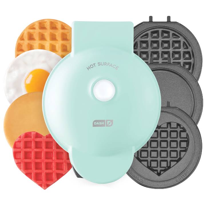MultiMaker Mini System with Removable Plates: Waffle & Griddle