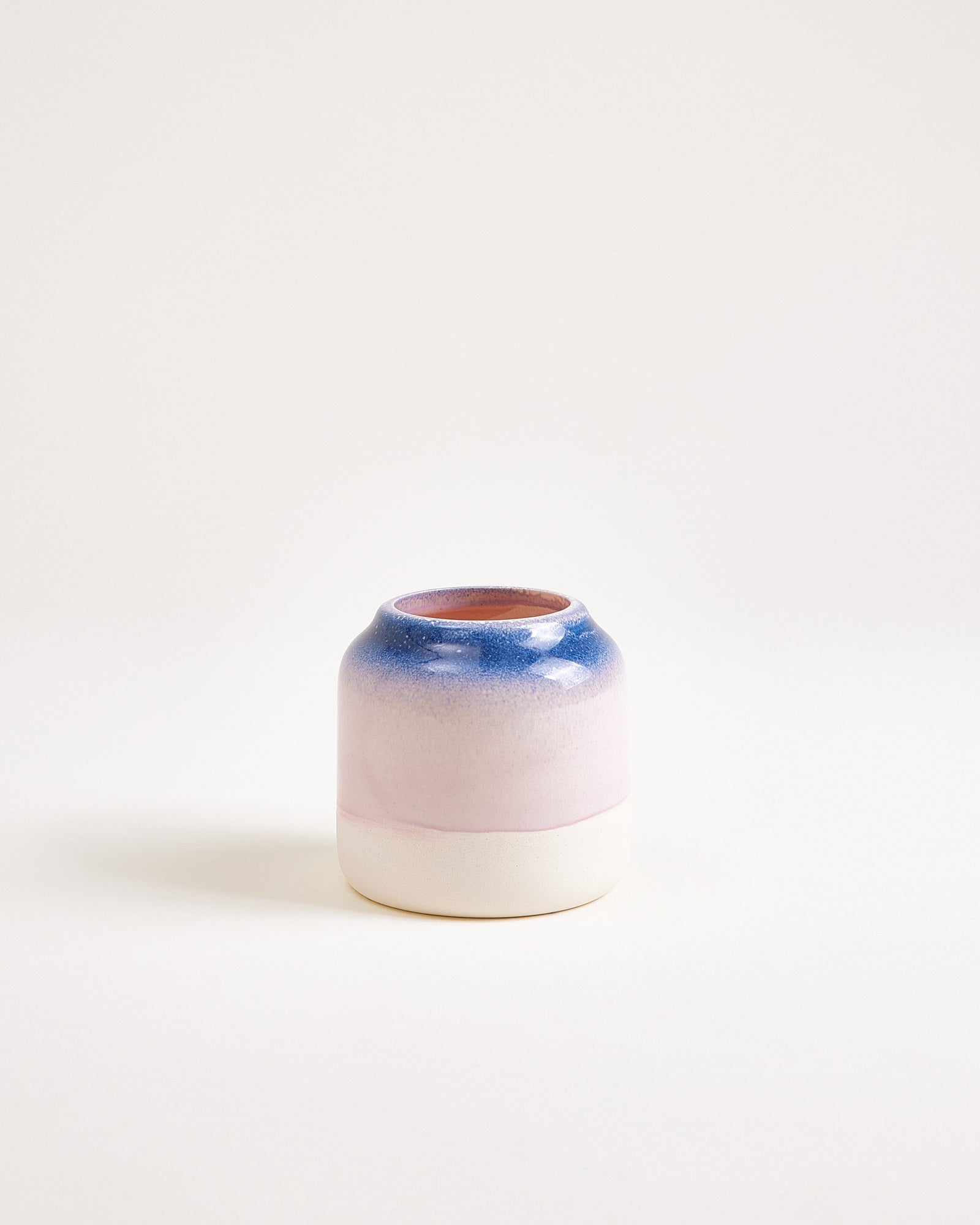 BEBÉ - VASE S SPECKLED BLUE PINK