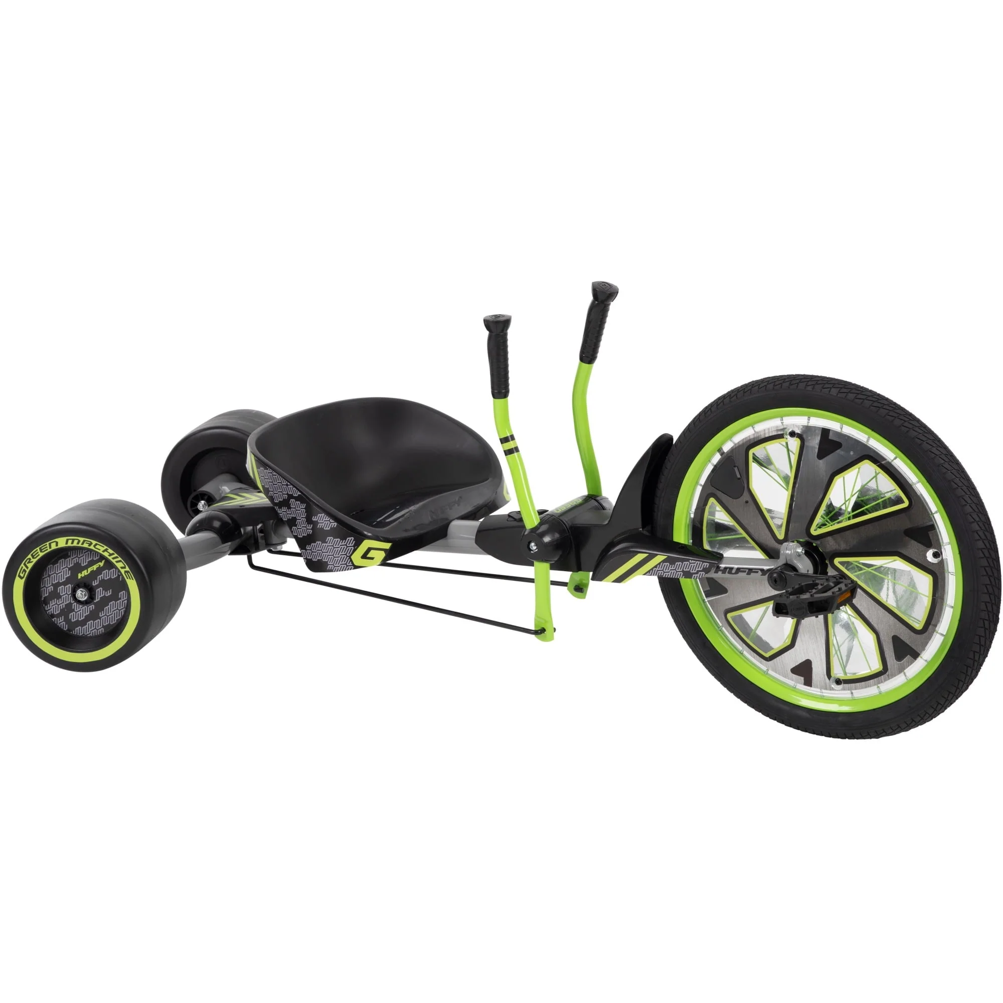 Green Machine 20-inch 3-Wheel Tricycle in Green and Gray - Image 7
