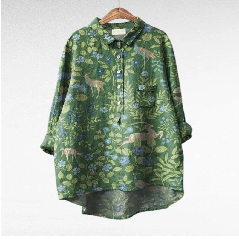 Claire | Blouse d'été élégante Linne