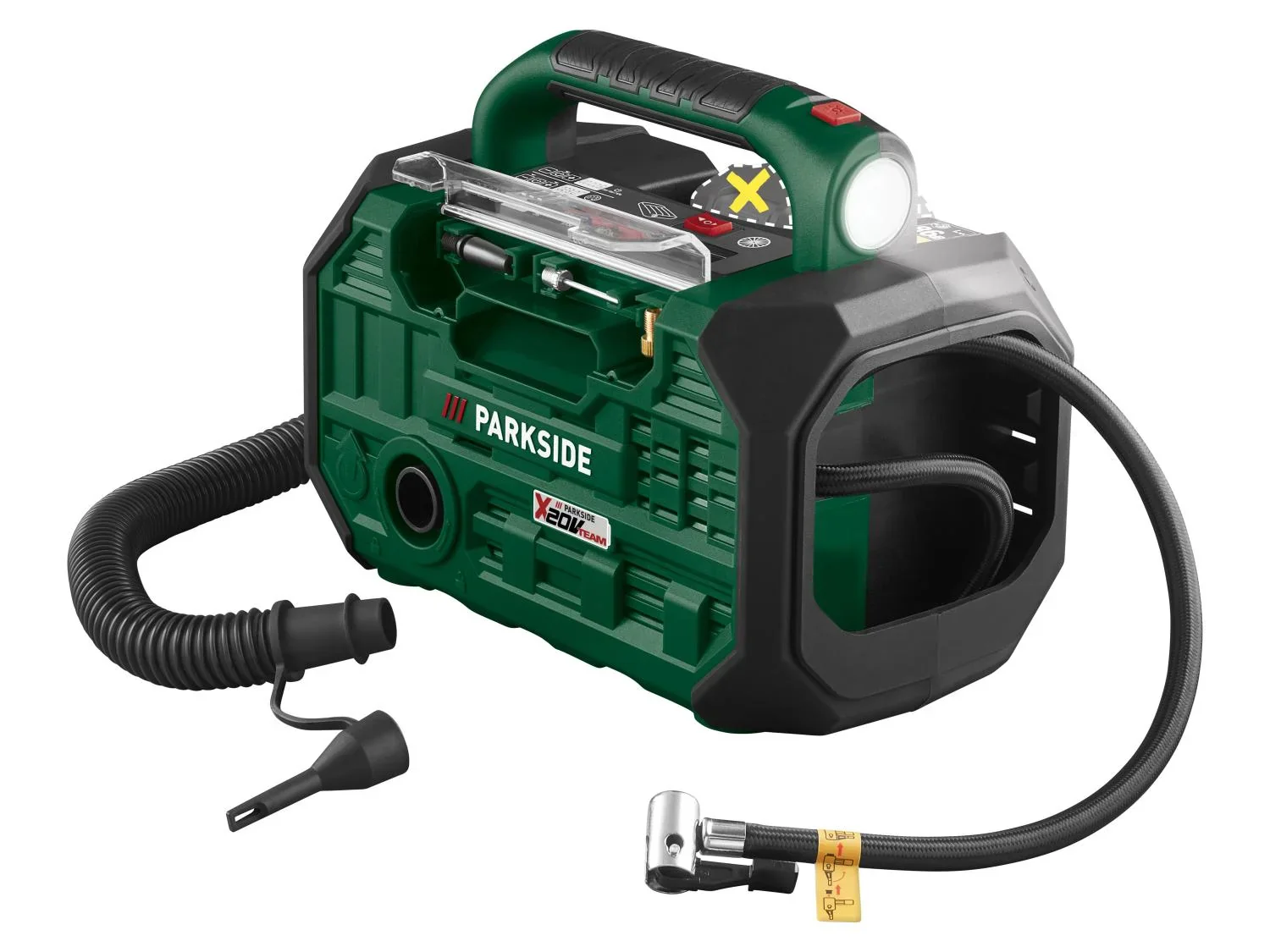 PARKSIDE Compresseur et pompe  air sans fil PKA 20-Li C3, 10,3 bar, 20 V