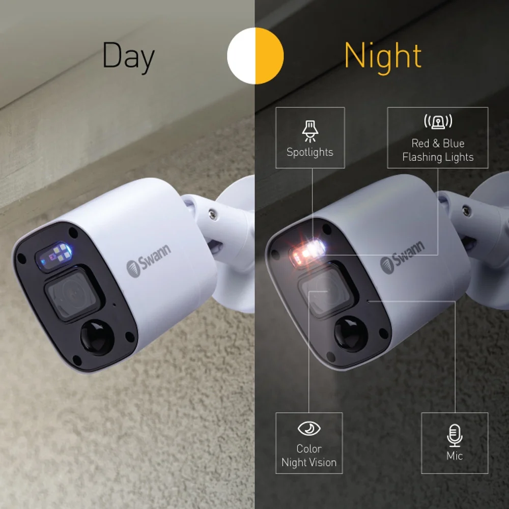 Swann 8 Camera 8 Channel 1080p Full HD Audio/Video DVR Security System