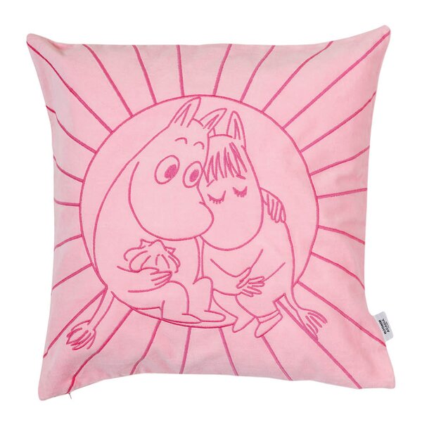 Mummi putetrekk 50x50 cm Kjærester rosa