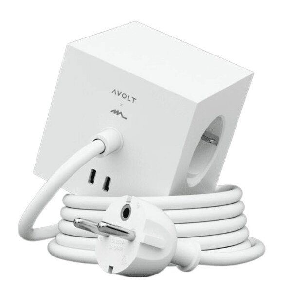 Square 1 USB-C kabel 1,8 m Opal White