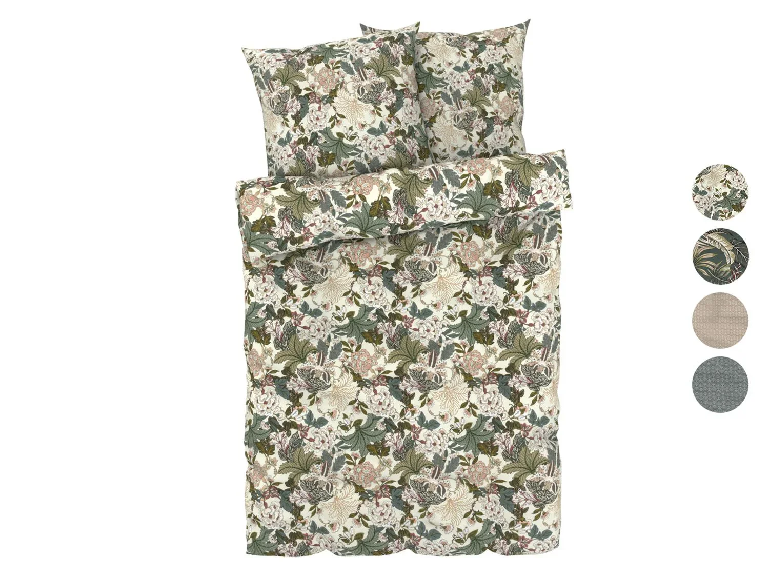LIVARNO home Parure de lit en coton mlang, 260 x 240 cm
