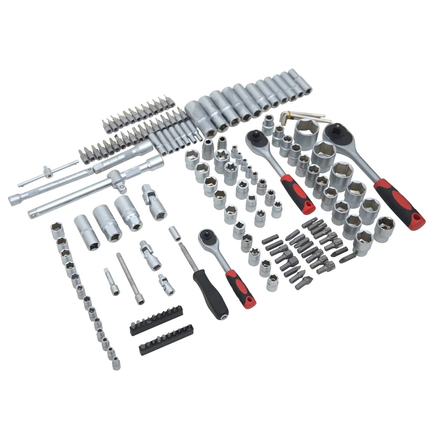 Hantinstom 171p Ultimate Sockets Set Comprehensive Hand Tool Set Perfect for Home Essentials College Dorm Car Emergency Kit