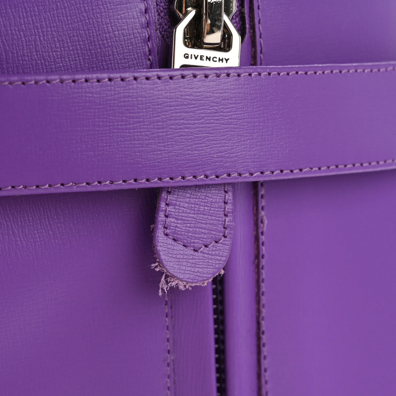 Calfskin Shark Lock Ankle Boots 39 Ultraviolet