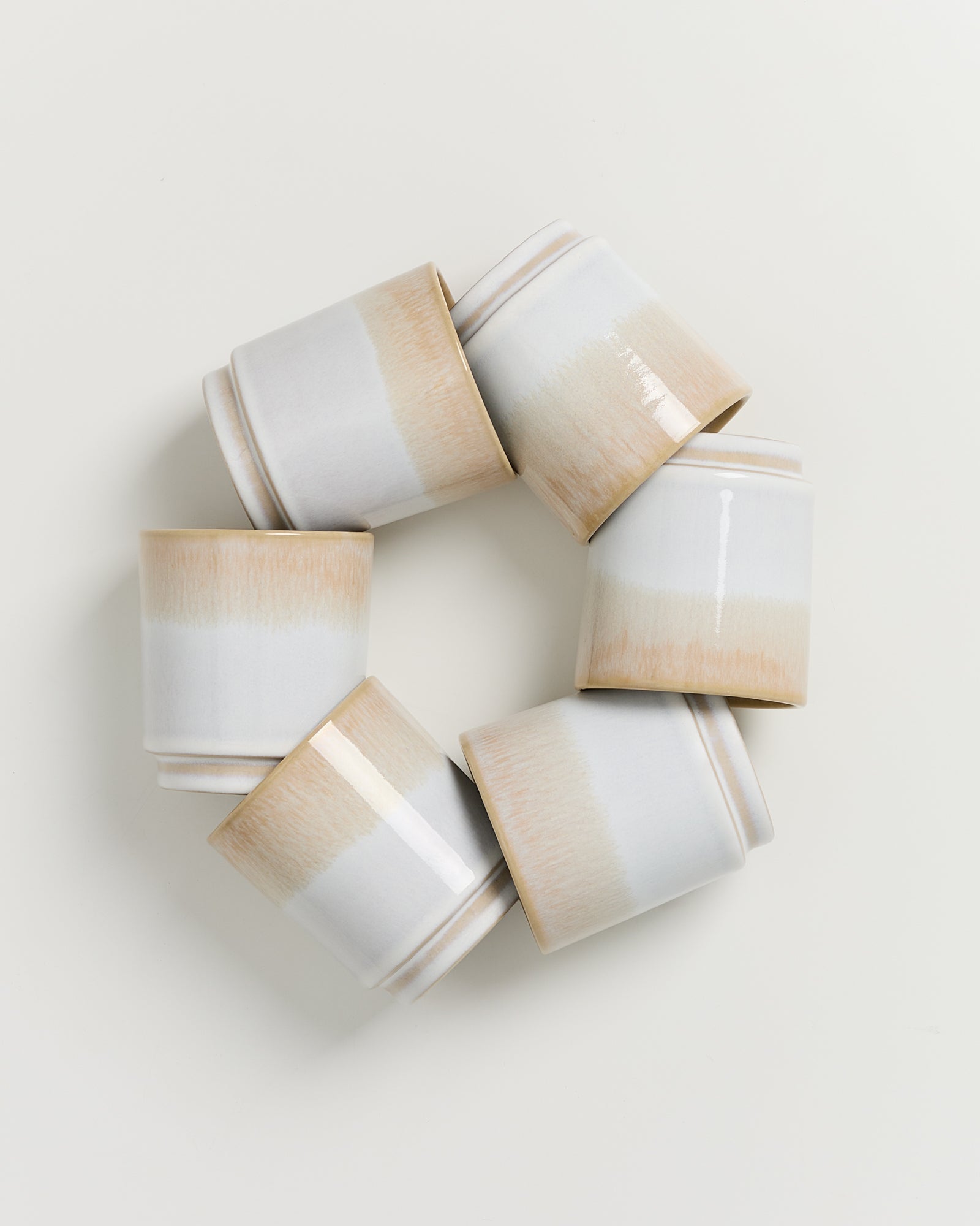 CORDOAMA - SMALL CUP SAND SET OF 6