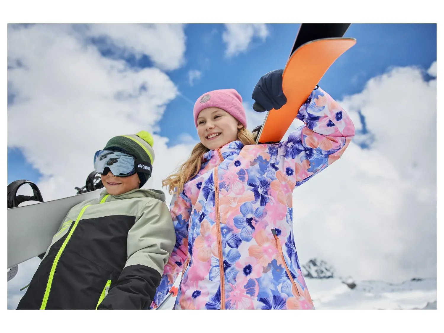 CRIVIT Bonnet en maille enfant