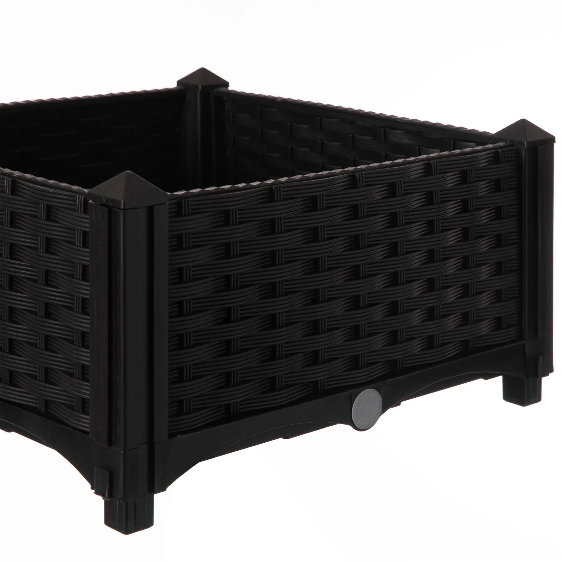 Raised Garden Bed Screwless Planter Bed, set of 4