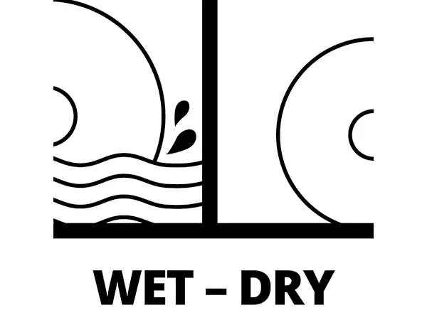 Convient au ponçage à sec et à l'eau