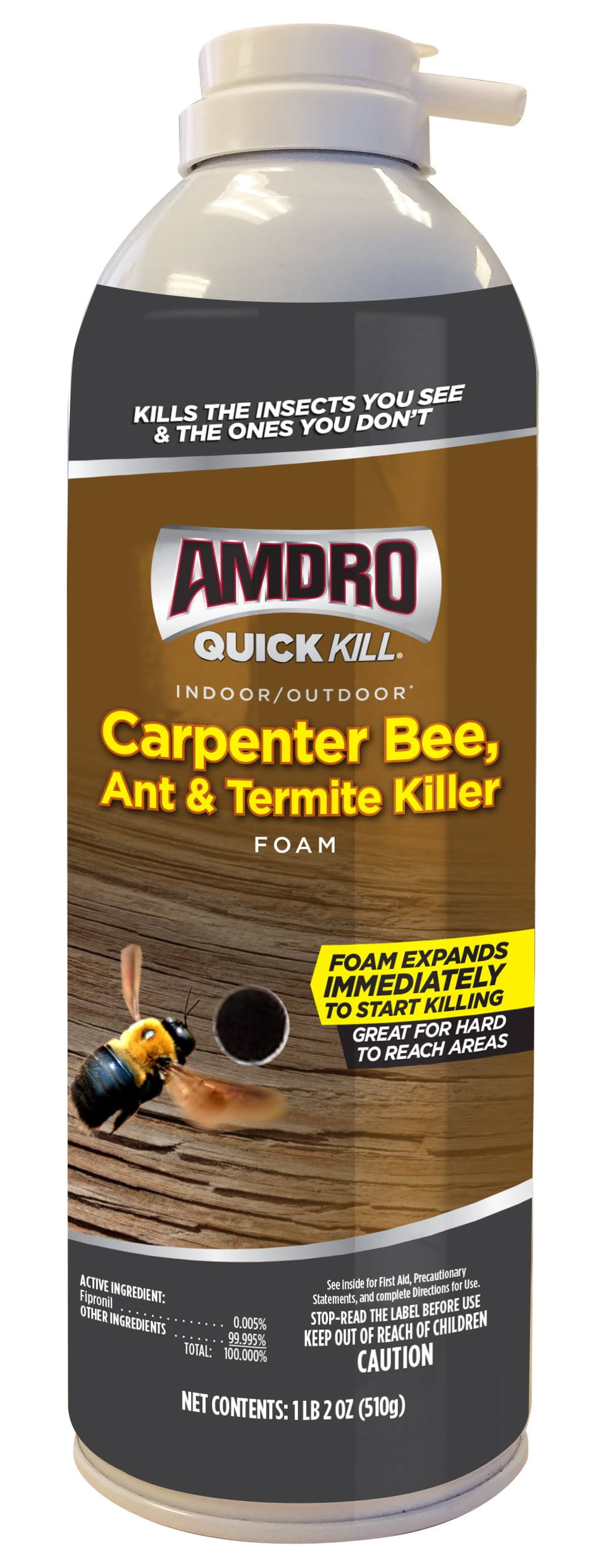 Amdro 18 oz. Quick Kill Carpenter Bee, Ant, and Termite Killer Foam