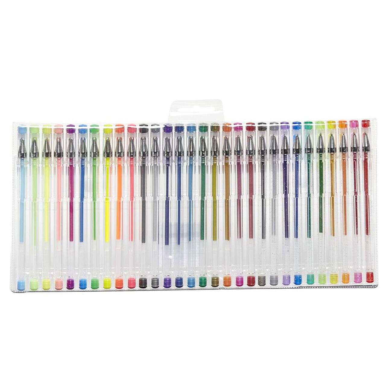 Stylo gel multicolore x30
