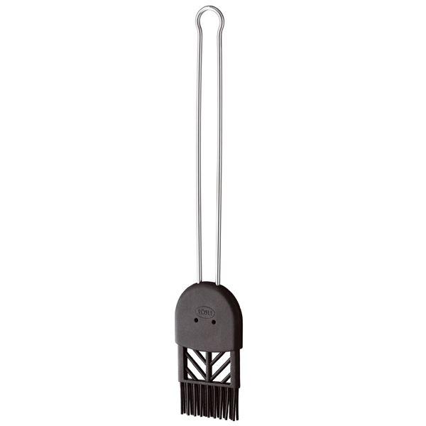 Bakepensel stål/svart 26 cm