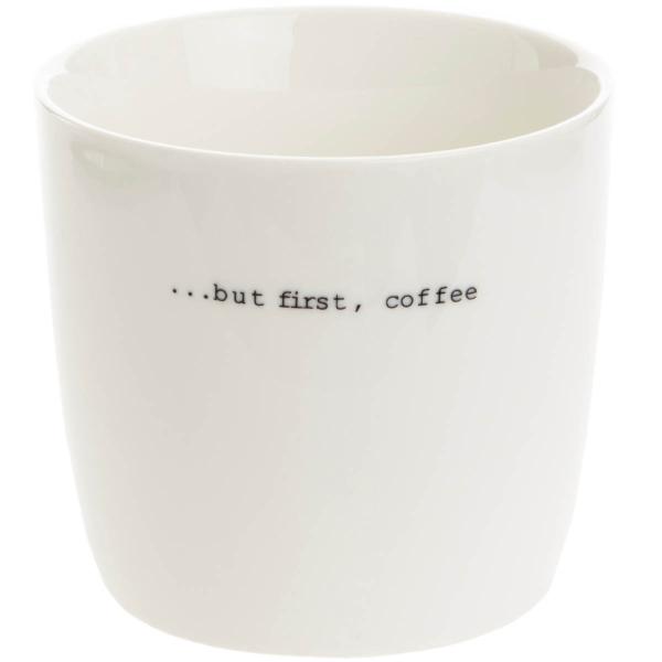 Krus ..but first coffee 30 cl hvit