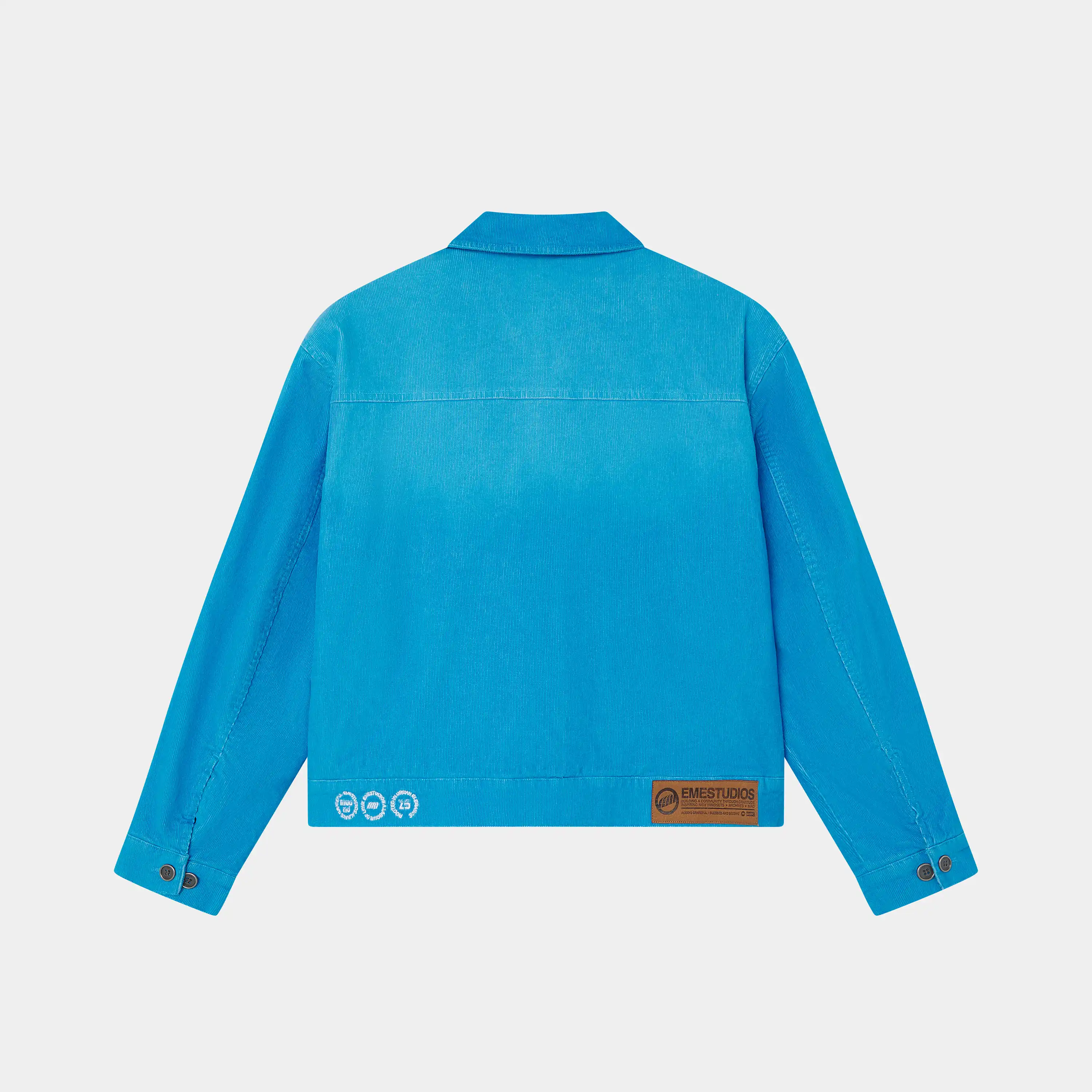 Core Corduroy Cobalt Coat