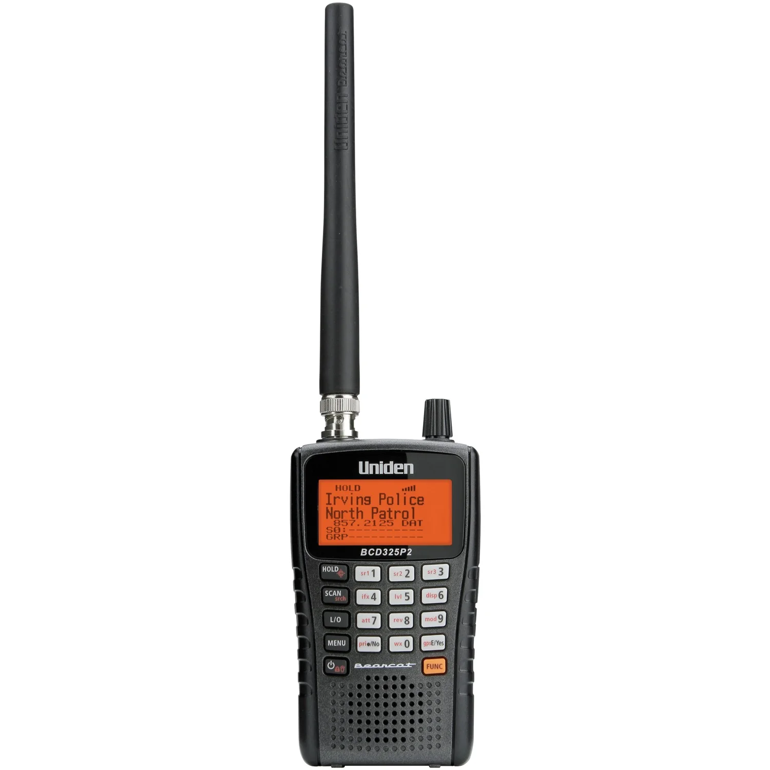Uniden BCD325P2 25000 - Channel Mobile Scanner, GPS Compatibility, Standard