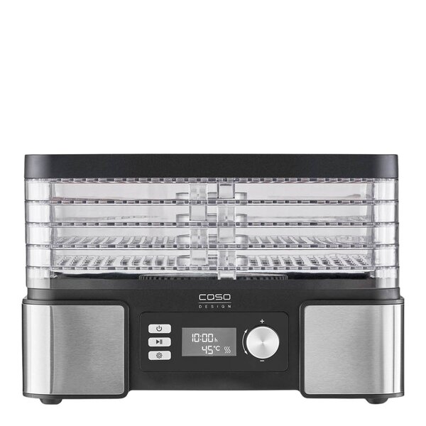DH 450 dehydrator 5 hyller stål/svart