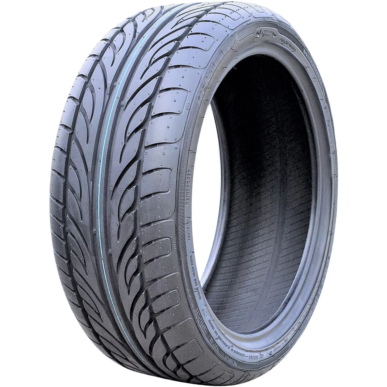 Pair of 2 (TWO) Hena 215/45R17 ZR 91W XL A/S High Performance Tires Fits: 2011-13 Honda Civic Si, 2010-11 Toyota Prius Base - Image 8