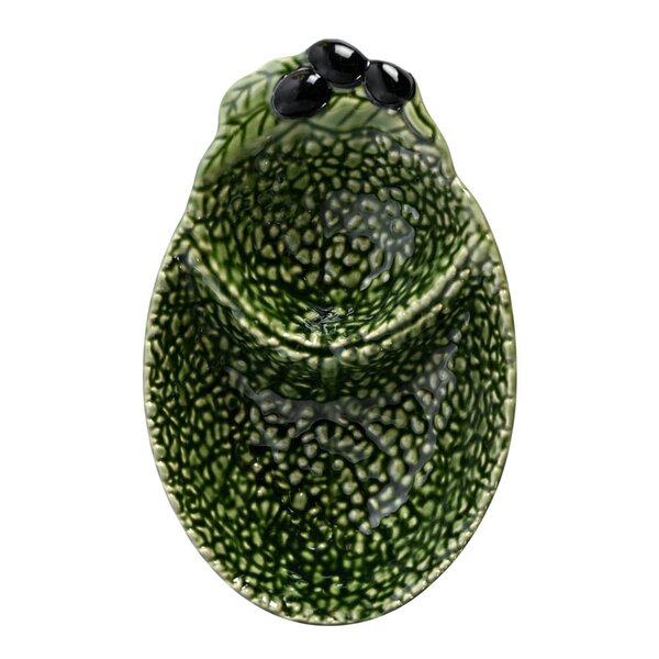 Fruity skål22x14 cm Olivengrønn