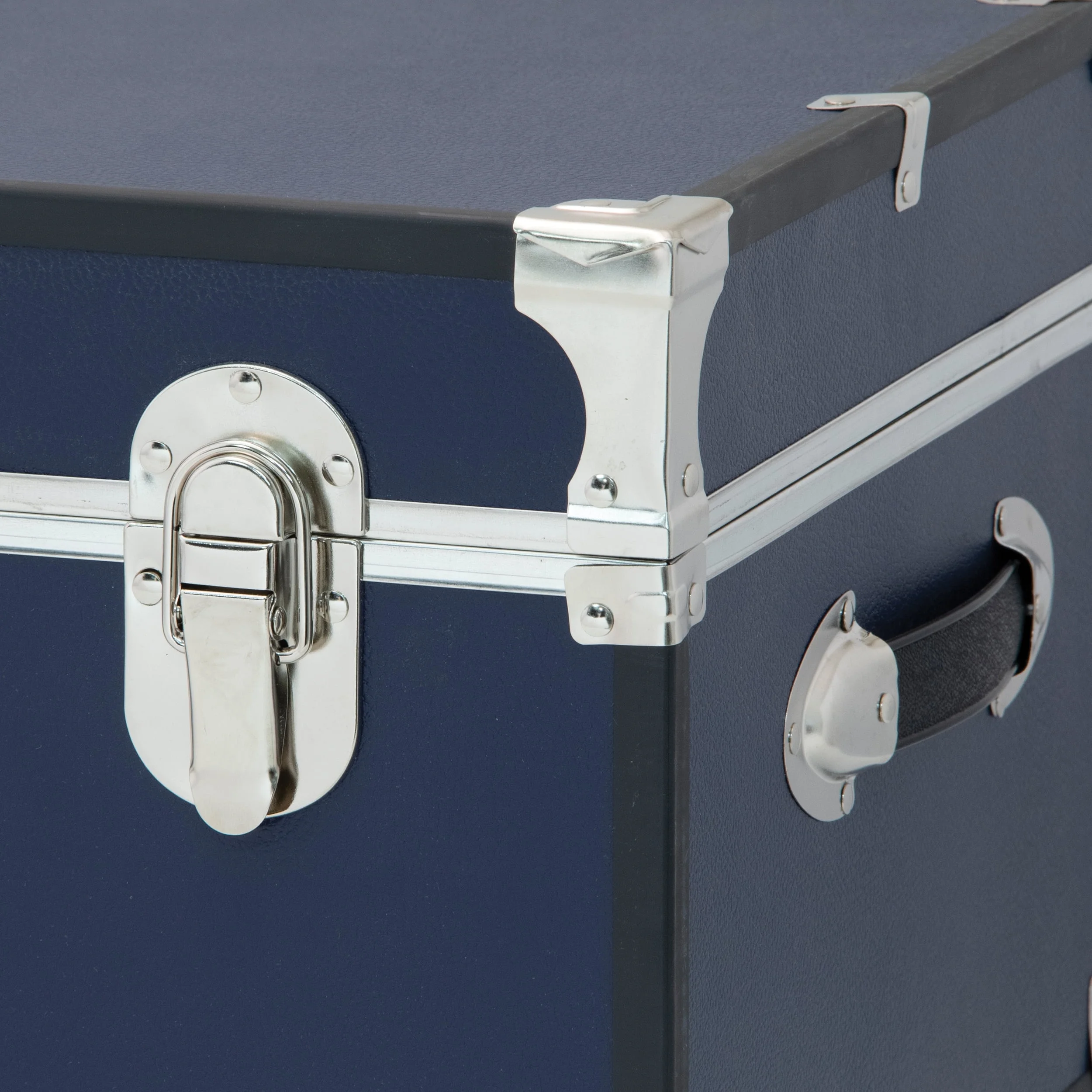 Collegiate Collection Footlocker Trunk with Wheels(Blue) - Image 10