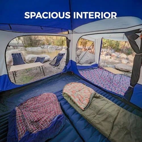 SUV Tent, Instant 6-8 Person Waterproof Windproof Tailgate Car Camping Tent with Movie Screen for Family Camping Outdoor Adventures(INSTANT SUV TENT) - Image 10