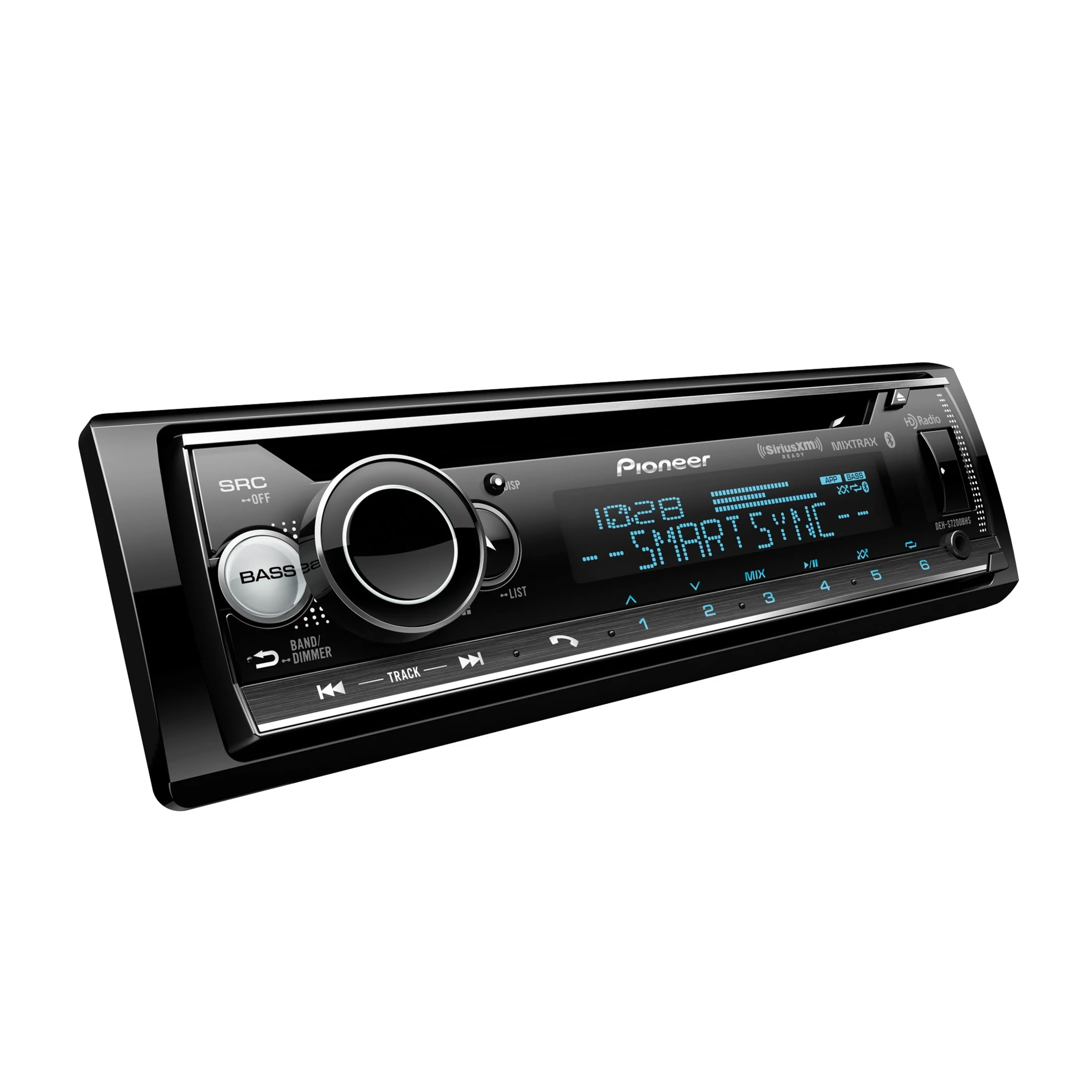DEH-S7200BHS CD Audio Receiver with Enhanced Audio Functions, Smart Sync App Compati - Image 2
