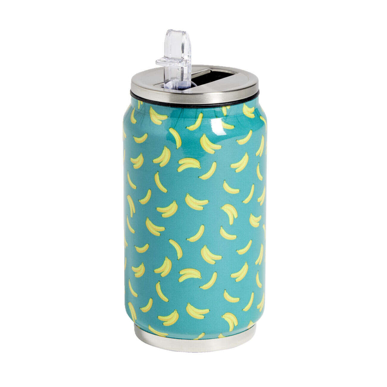 Canette isotherme 260ml inox Ø6,5xH13,5cm - 4 modèles