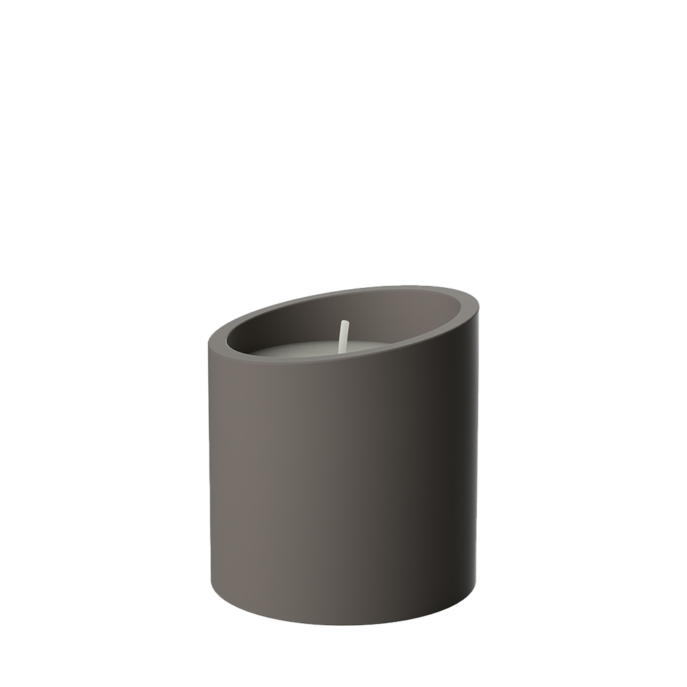NewMoon Scented candle - Taupe, 3.4'' x 3.6''