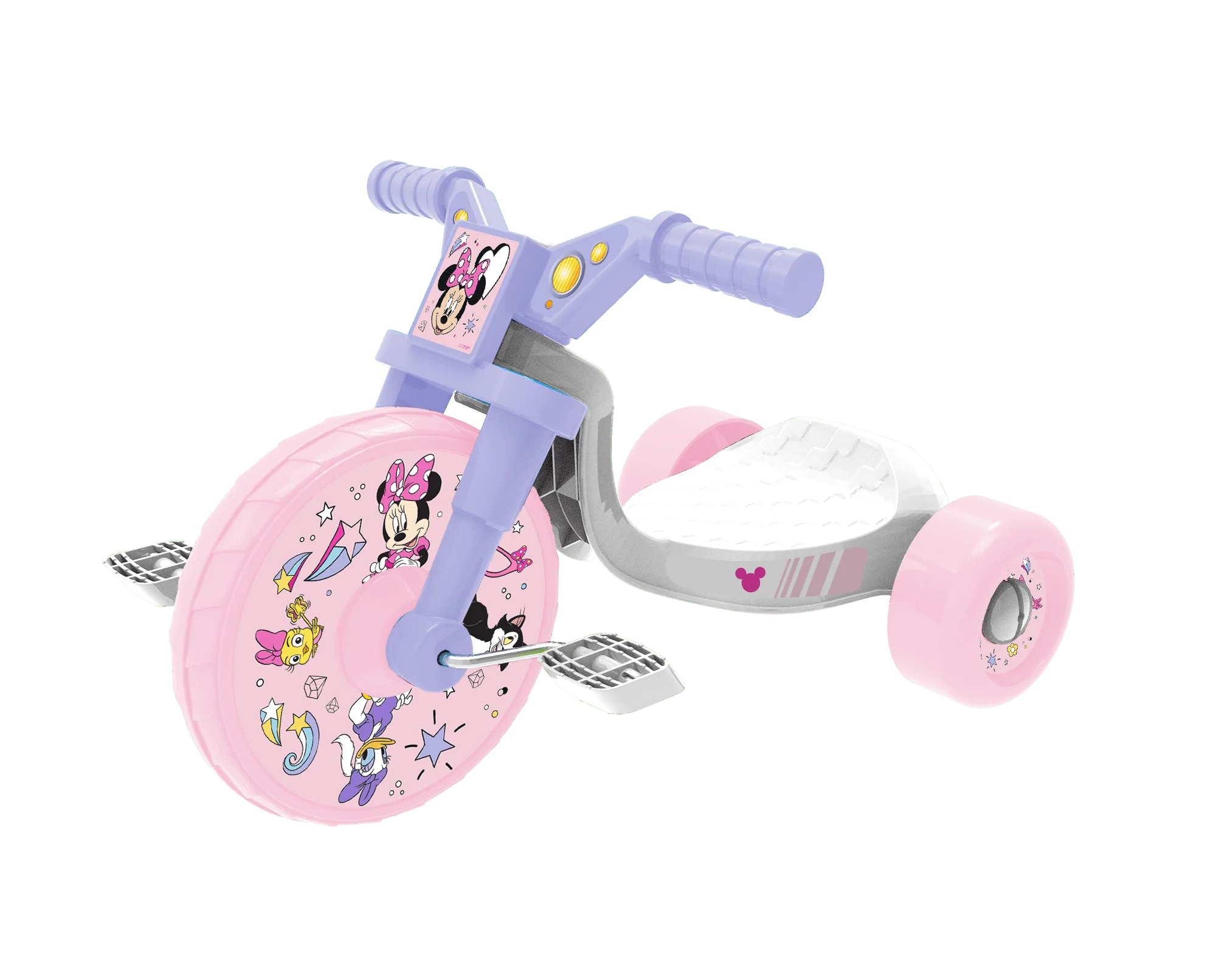 Minnie Mouse 10 inch Flywheel Tricycle Ride on with Lights and Sound Effects Image 2