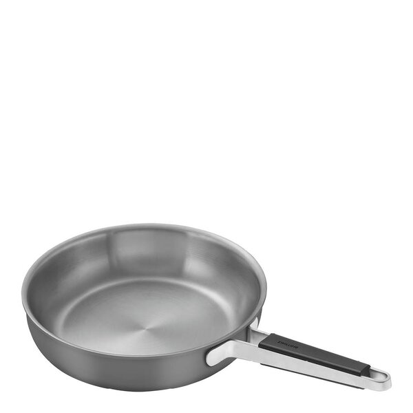 Pure stekepanne 28 cm rustfritt stål/keramisk non-stick grå