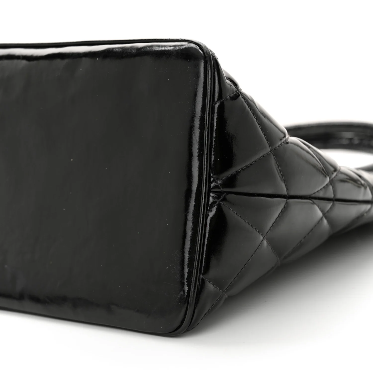 Patent Medallion Tote Black