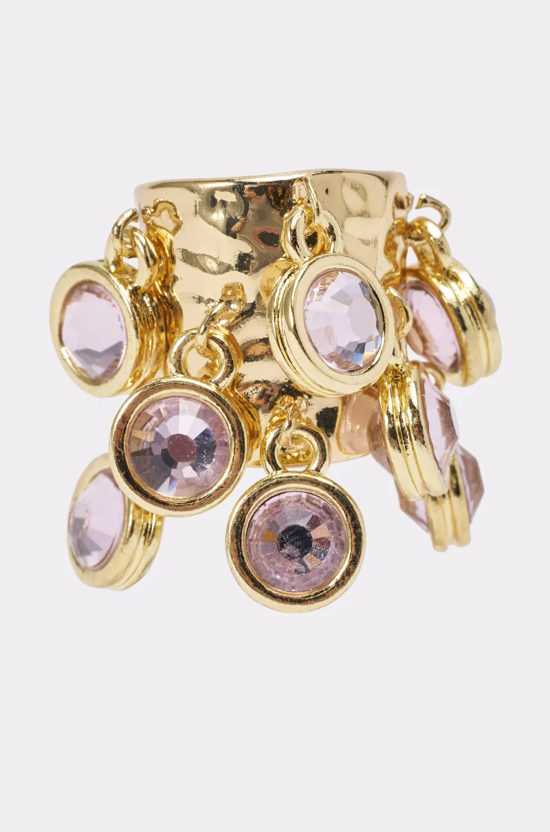 GILDED GEM CLUSTER RING - Akira Store