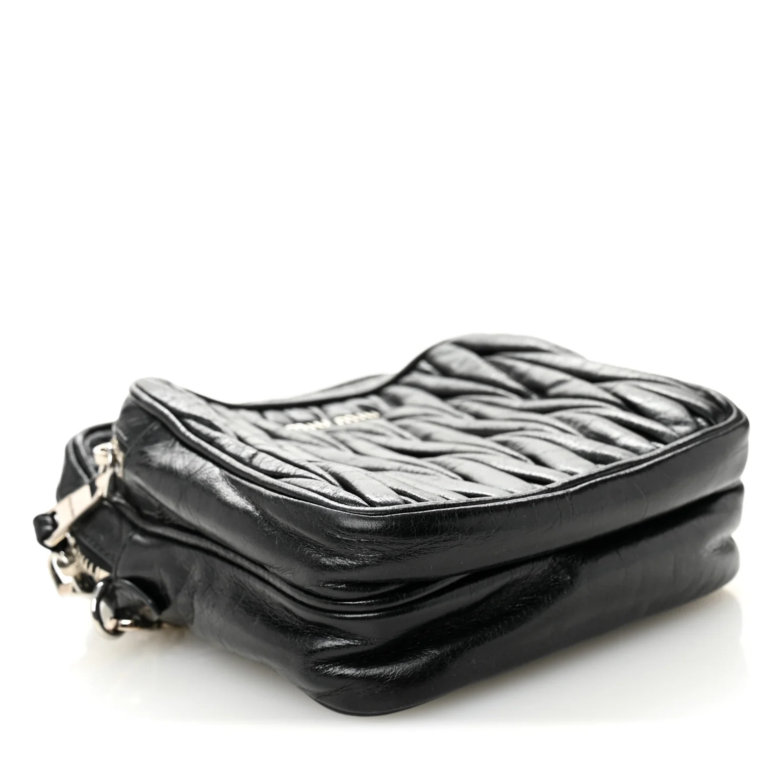 Nappa Matelasse Crossbody Black